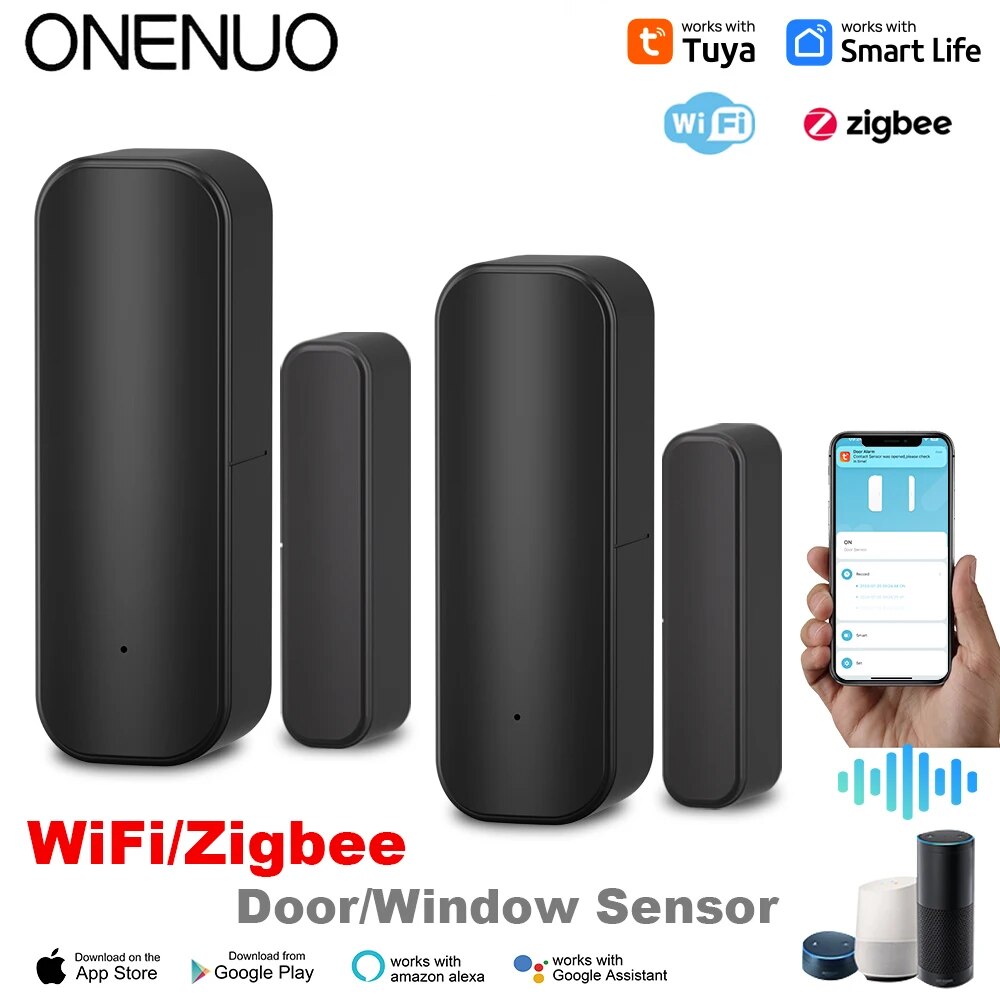 Wireless Door Sensor - Tuya WiFi/ZigBee sensore per porte e