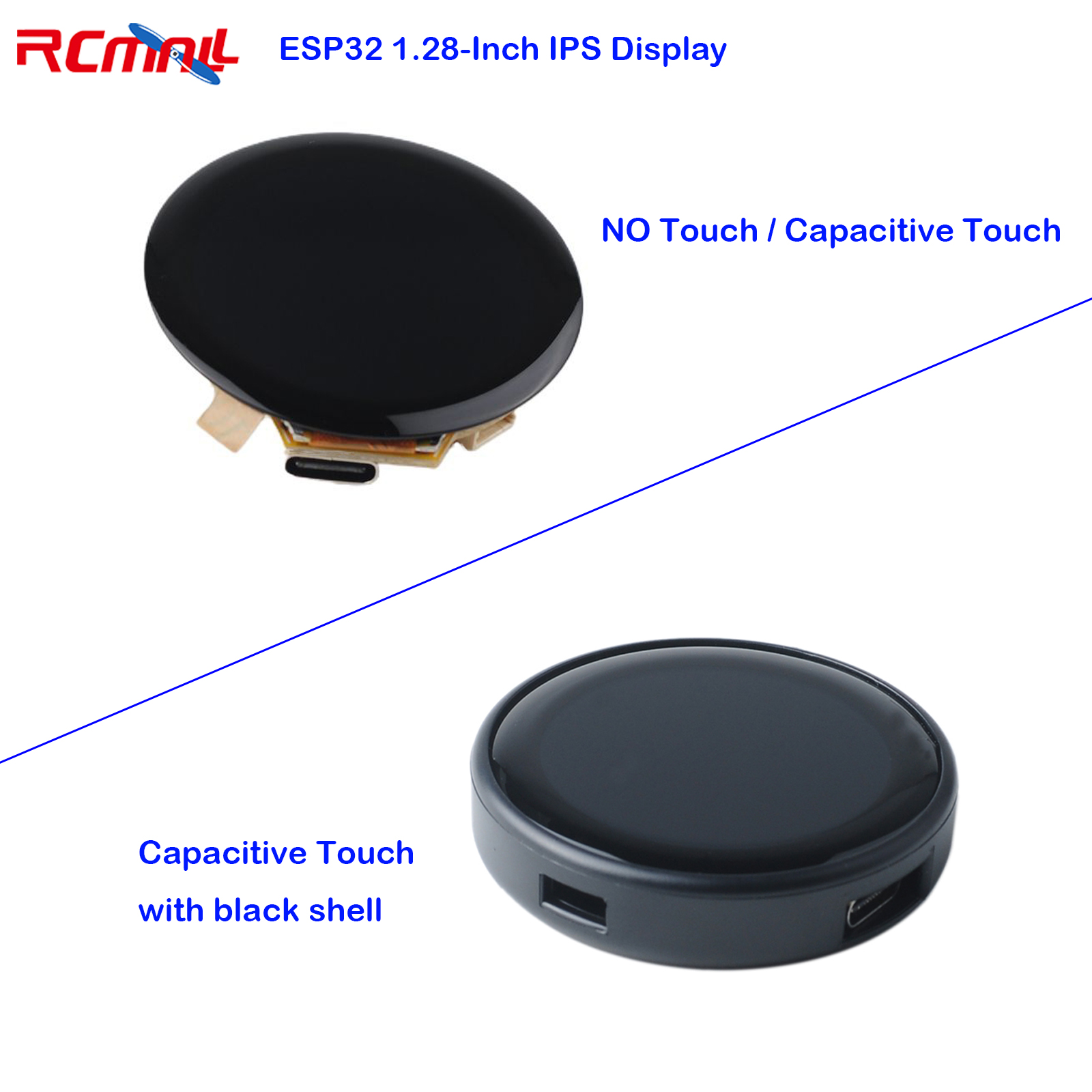 Smart Home Esp32 - Display ESP32 da 1,28 pollici ESP32-C3