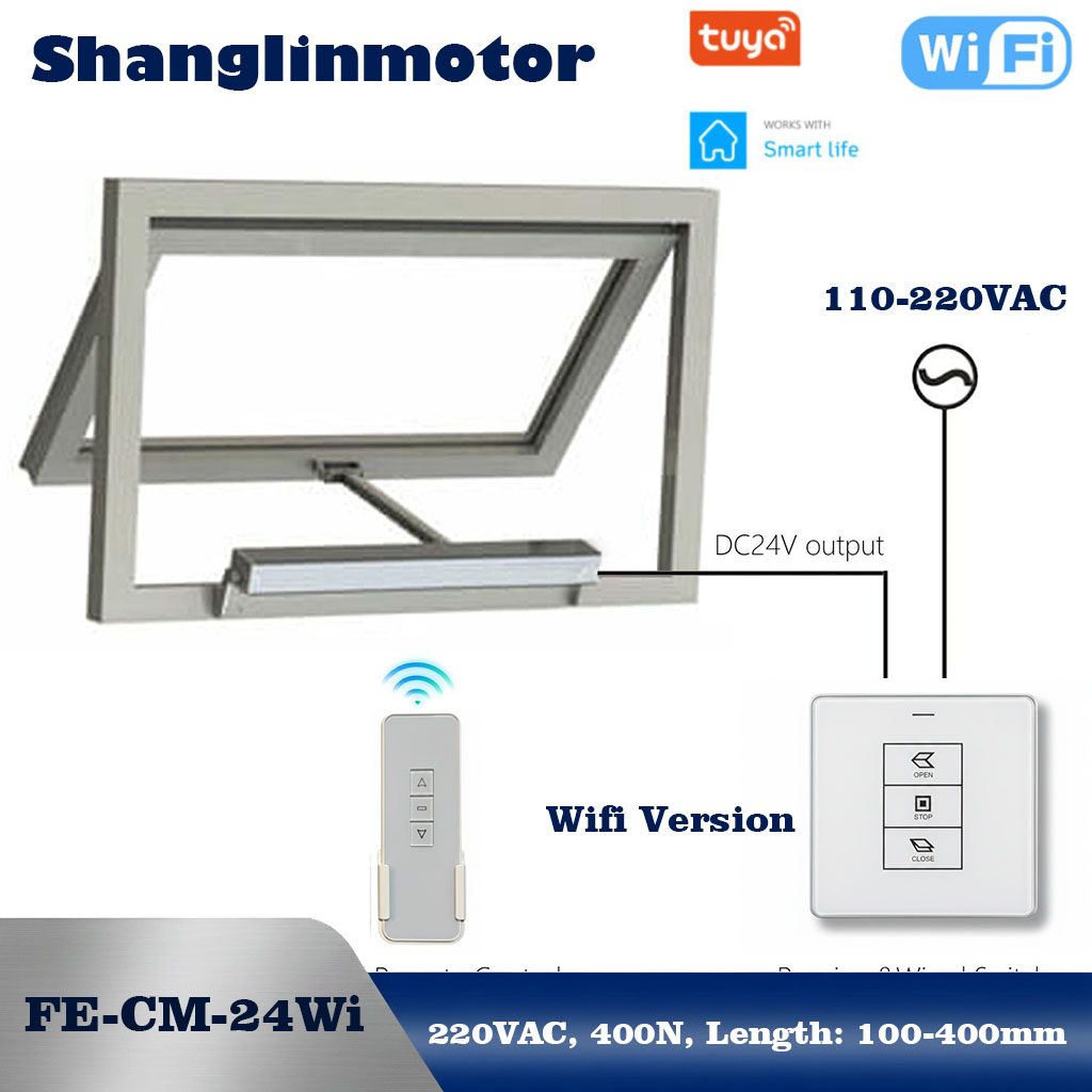 Smart Home Gira - Apri Finestra Intelligente Tuya WiFi 100-240V,
