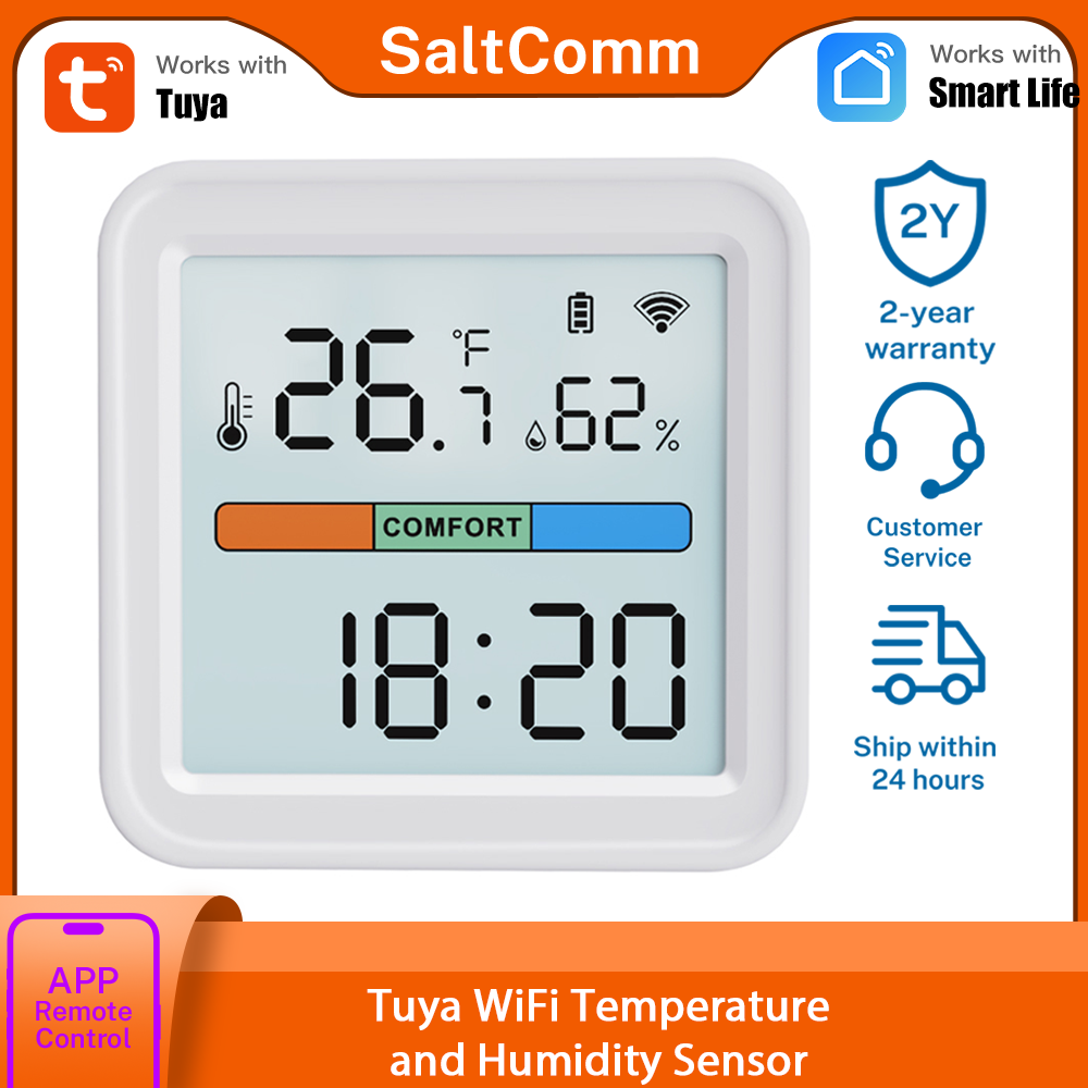 Smart Home Tuya - Nuovo Sensore WiFi Tuya per Temperatura