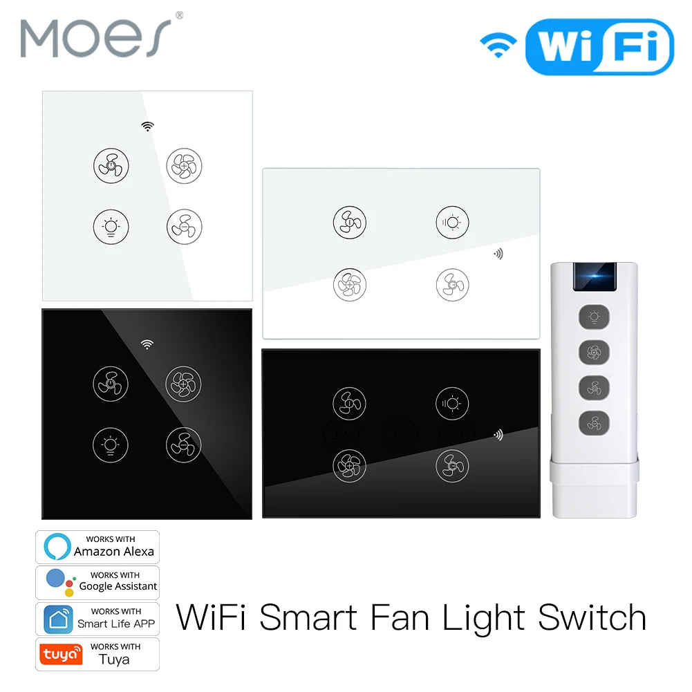 Smart Home Ventilation System - Nuovo WiFi RF Smart ventilatore a