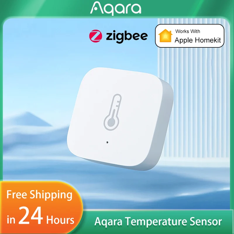 Smart Home Group - Sensore di Temperatura Aqara Zigbee, Sensore