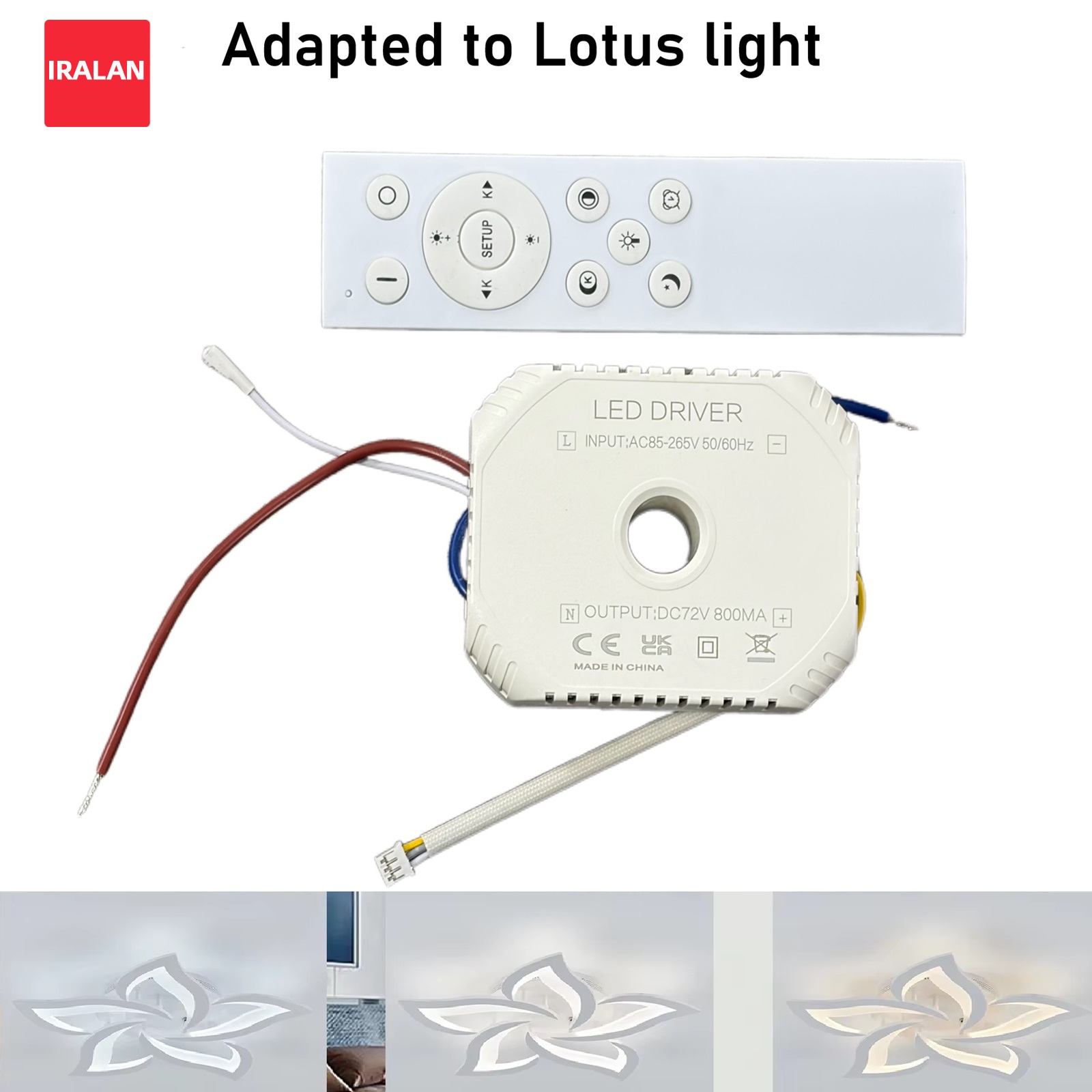 Smart Home Ventilation System - Driver per Plafoniera, Trasformatore per Illuminazione