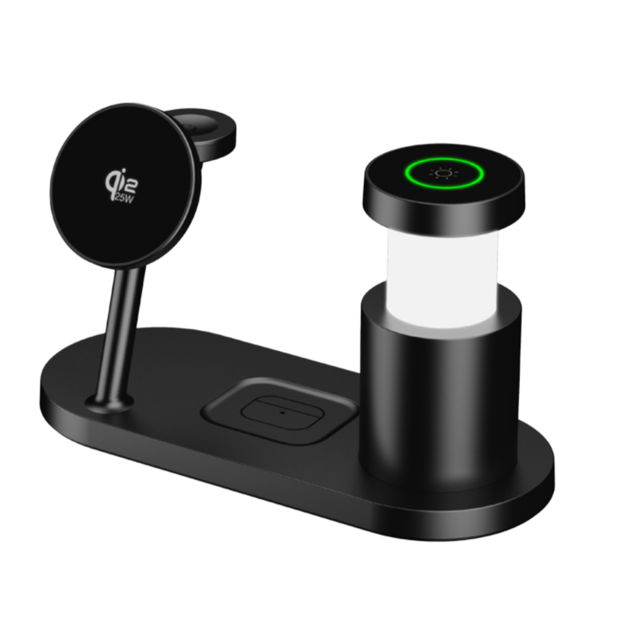 Smart Night Light - Caricatore Wireless Veloce 4-in-1 Aggiornato 2026