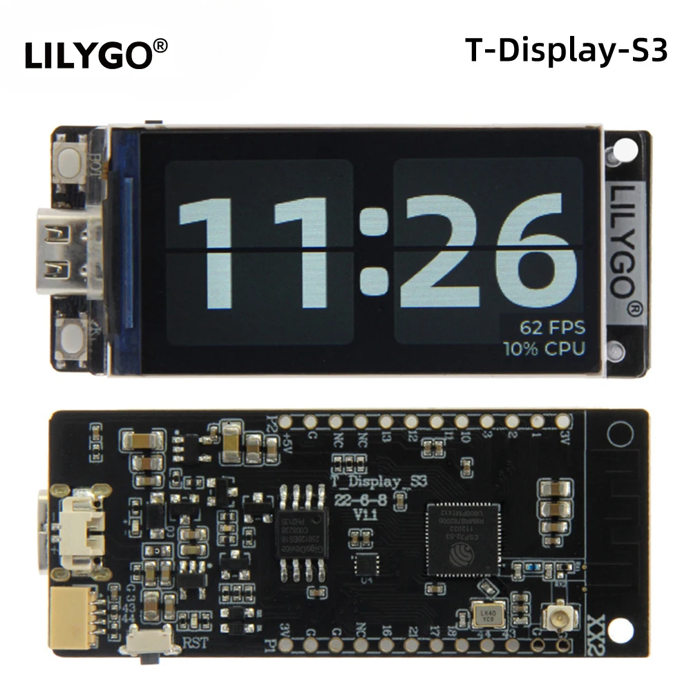 Smart Home Esp32 - LILYGO ® T-Display-S3 ESP32-S3 Scheda di