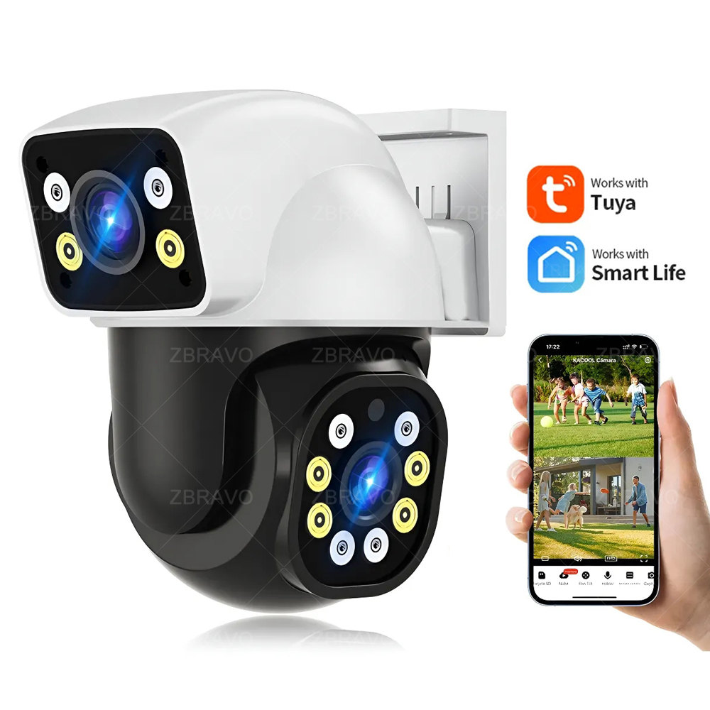 Smart Home Outdoor - Telecamera Esterna WiFi Smartlife 8MP Tuya,