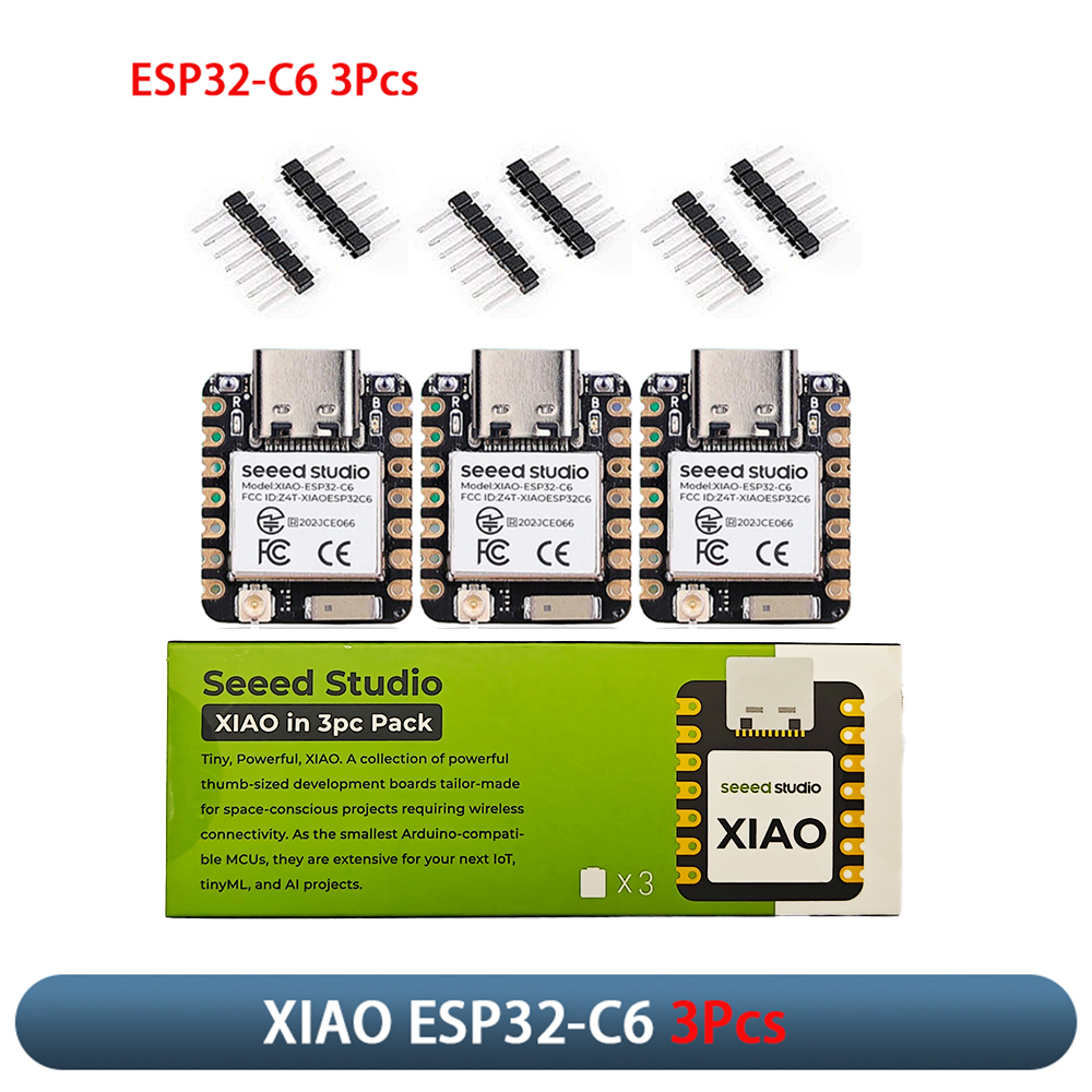 Smart Home Esp32 - XIAO ESP32-C6 3Pcs Scheda di Sviluppo