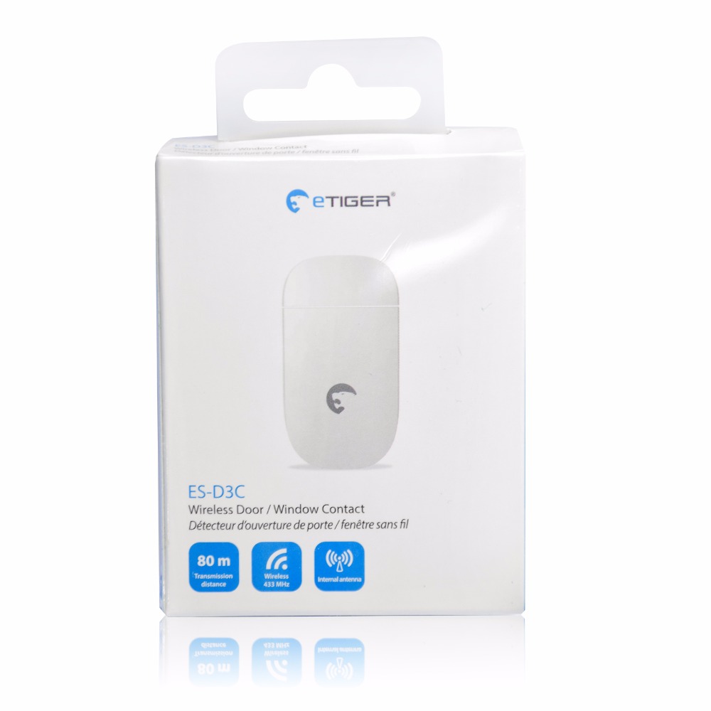 Wireless Door Sensor - ETIGER ES-D3C Sensore di Allarme Wireless