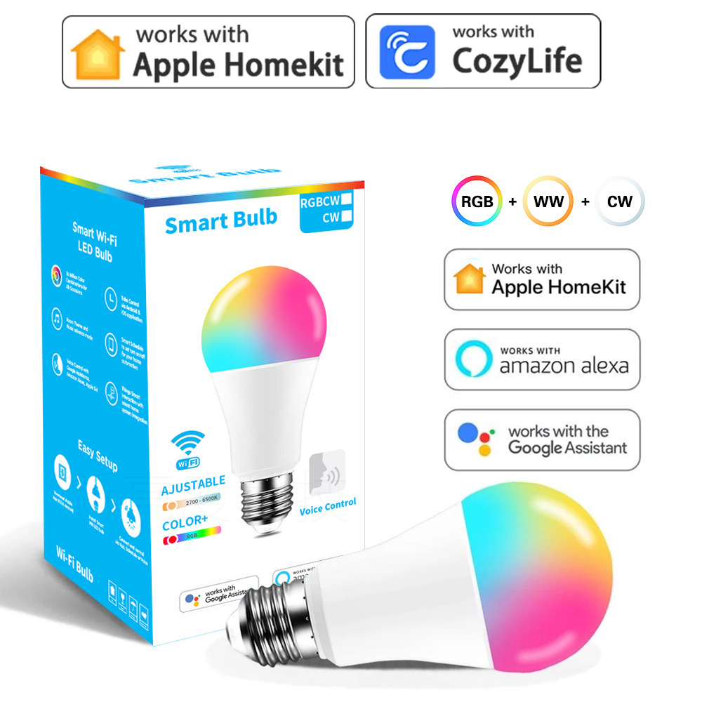 Smart Home Group - Lampada da 9 W WiFi Homekit