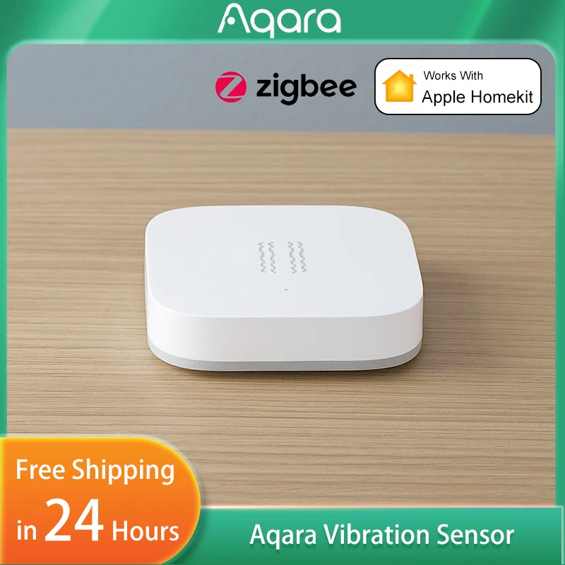 Smart Home Group - Sensore di Vibrazione Intelligente Aqara ZigBee,