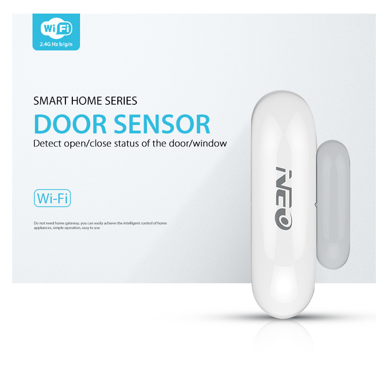 Wireless Door Sensor - Sensore WiFi Tuya per Porte e
