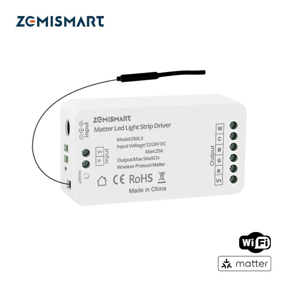 Smart Home Group - Driver per Striscia LED Zemismart Matter