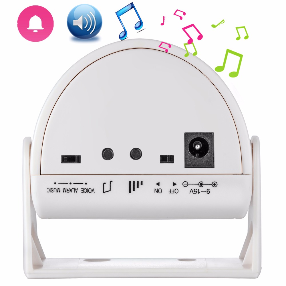 Wireless Door Sensor - 32 brani Benvenuto campanello a infrarossi
