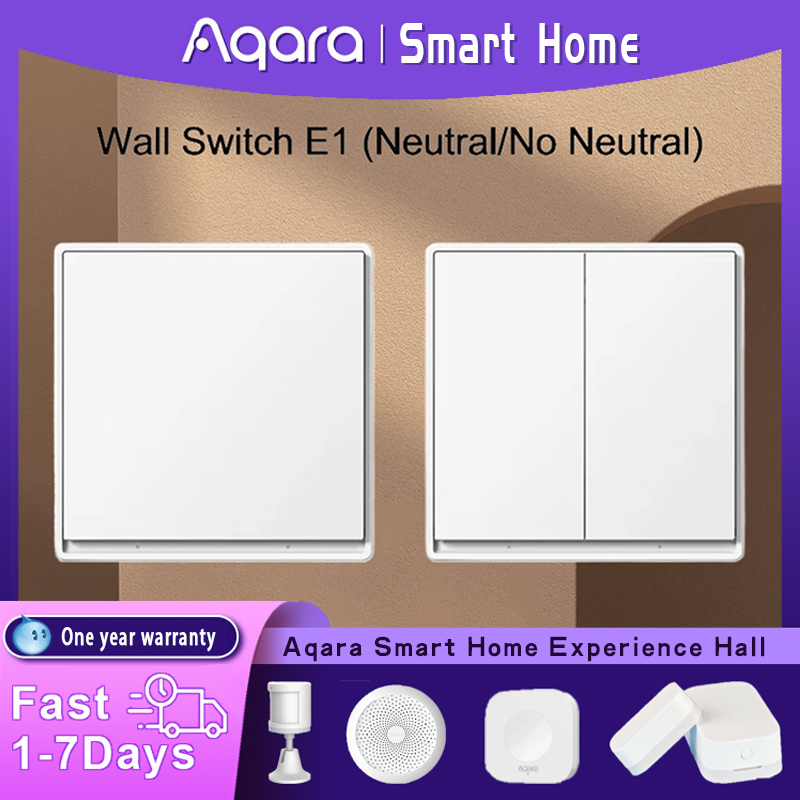 Smart Home Group - Originale Aqara Interruttore A Parete E1