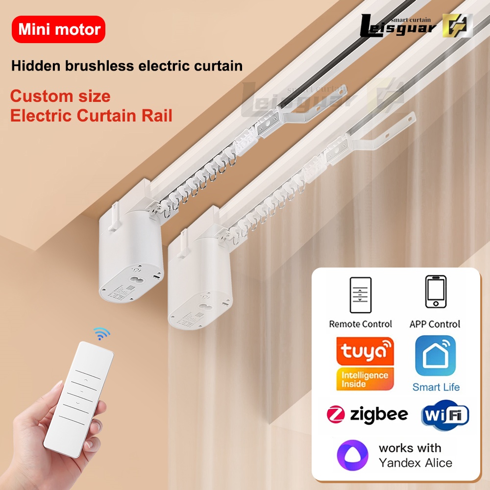 Smart Curtain Robot - Mini Motore Tuya Wifi Alexa Zigbee
