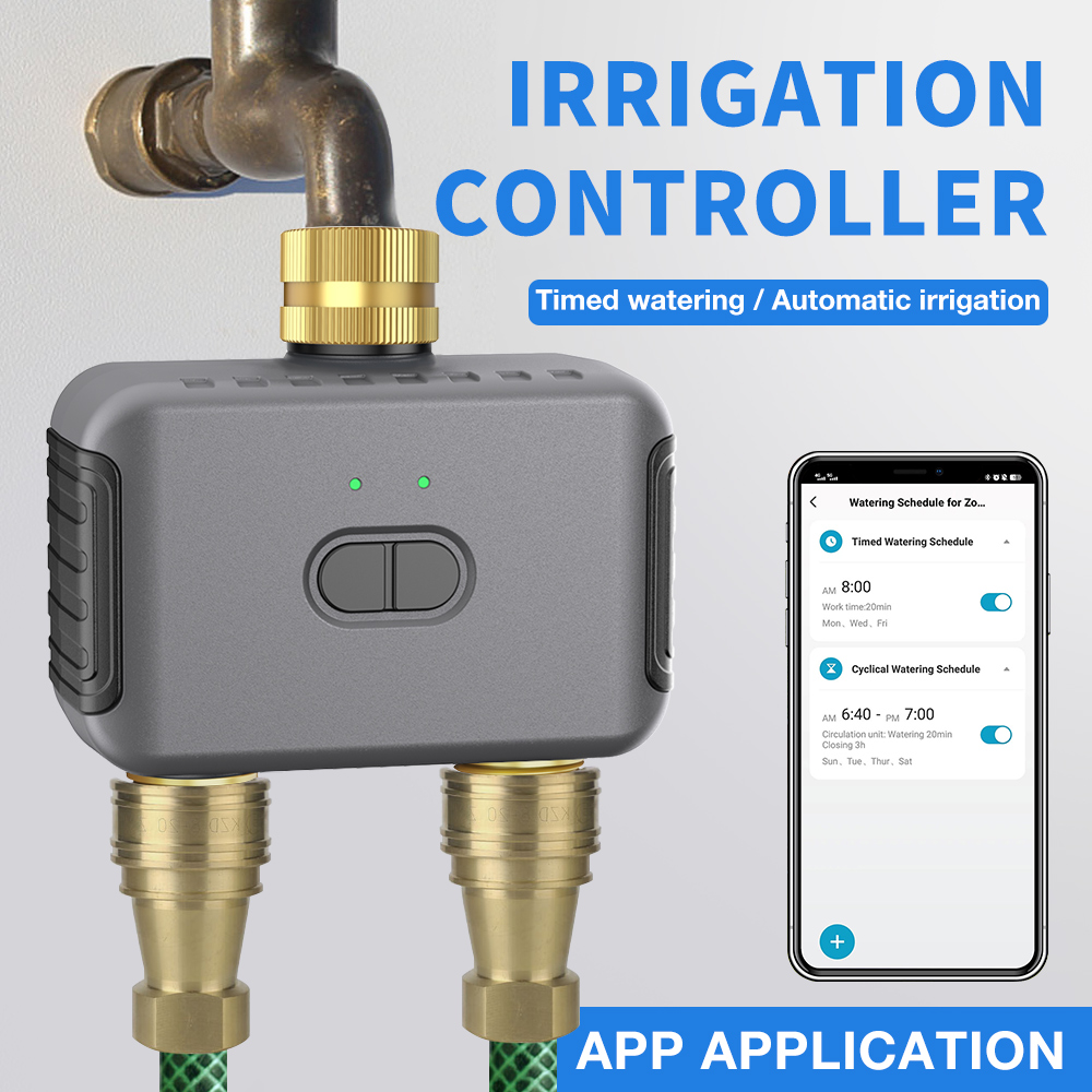 Smart Home Tuya - Tuya timer per irrigazione a 2
