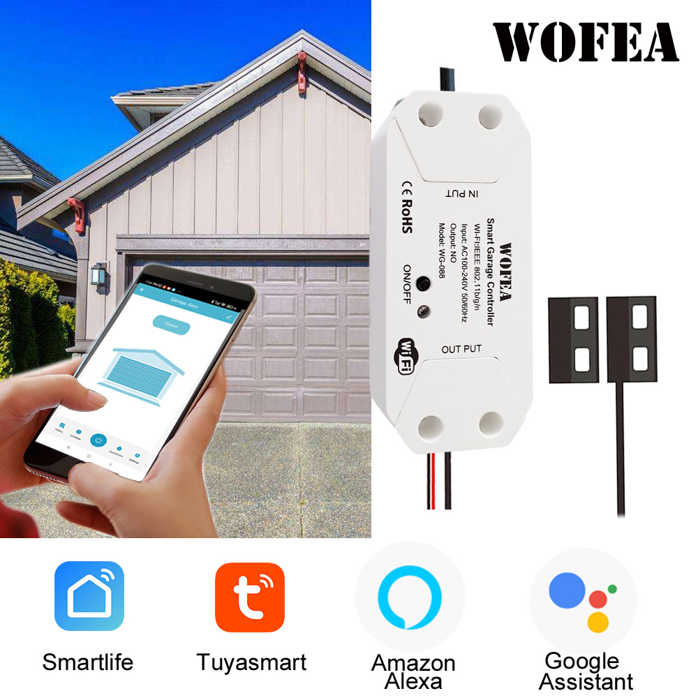 Smart Home Gira - Wofea Tuya Smart WIFI 2.4G Apriporta