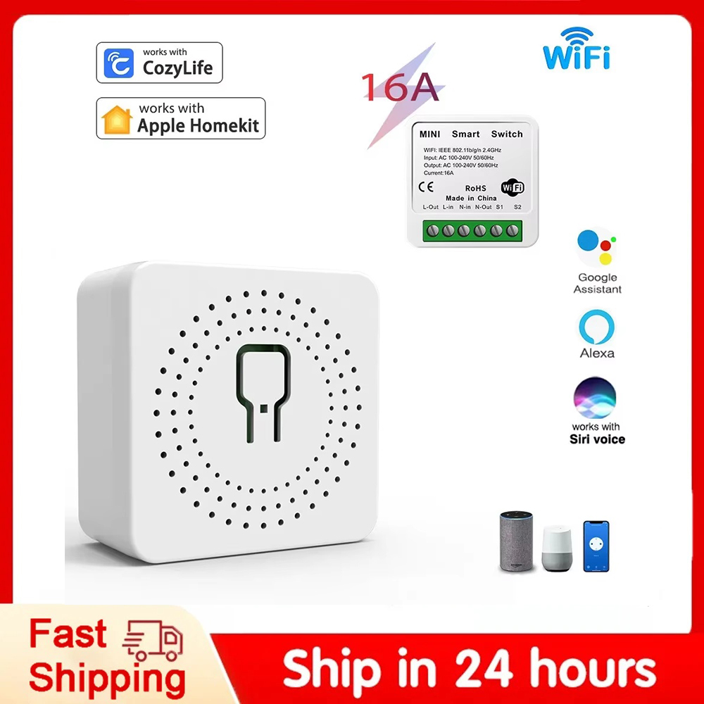 Smart Home Group - Smart Switch Mini Wifi Relè Interruttore