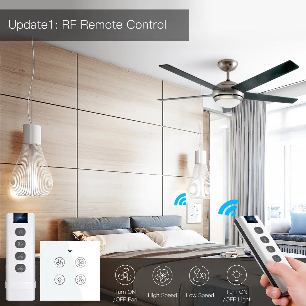 Nuovo WiFi RF Smart ventilator - Smart Home Ventilation System recensione e prezzo