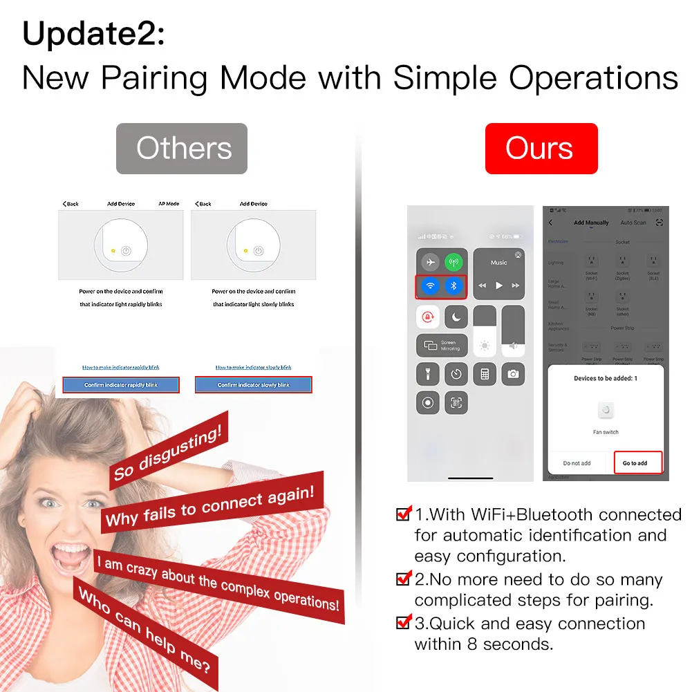 Nuovo WiFi RF Smart ventilator - Smart Home Ventilation System recensione e prezzo