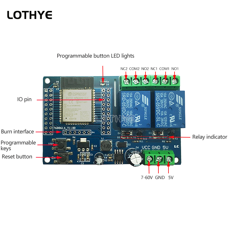 ESP32-WROOM ESP32 modulo relè  - Smart Home Esp32 recensione e prezzo