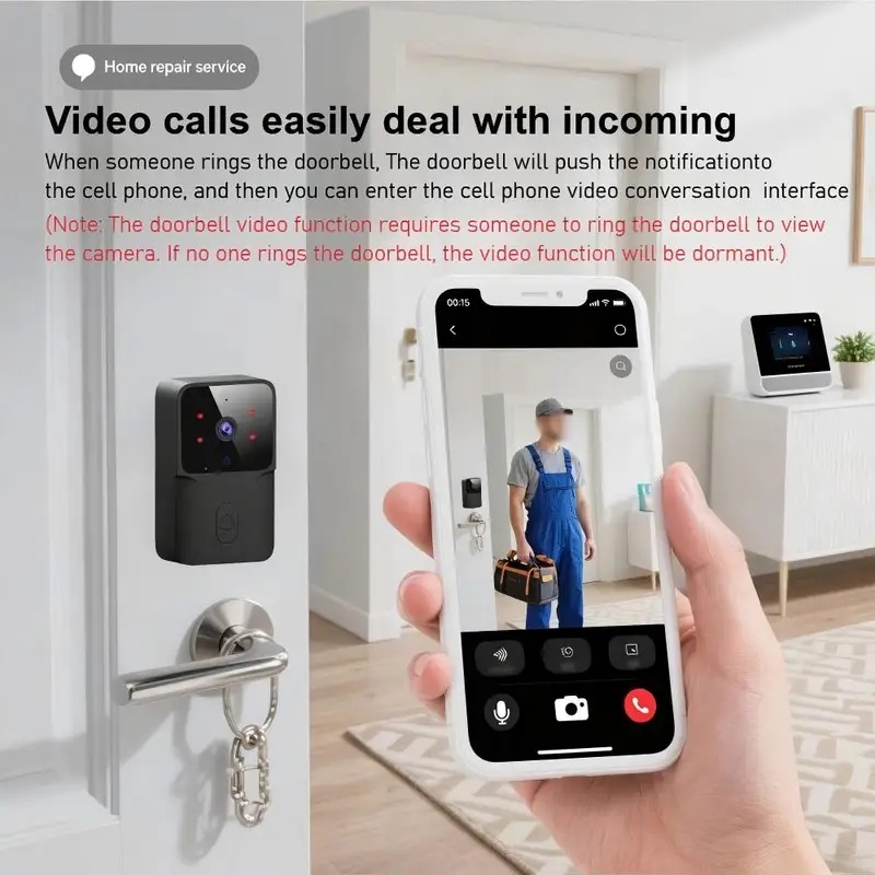 Campanello intelligente WiFi w - Smart Home Video Doorbell Installation recensione e prezzo