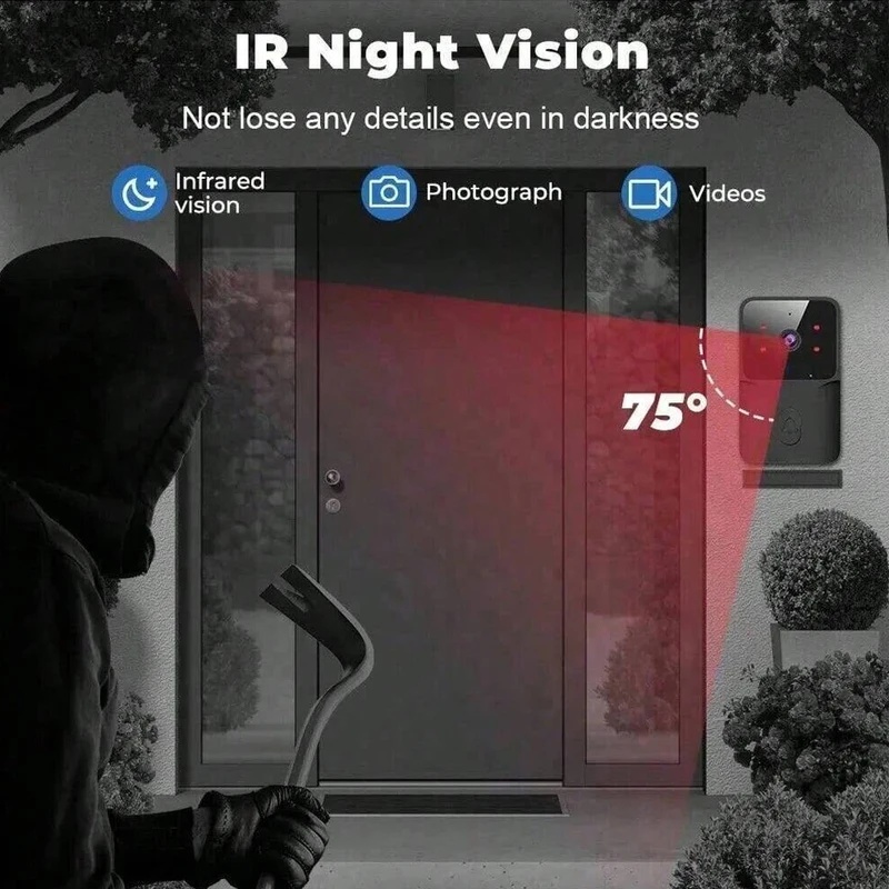 Campanello intelligente WiFi w - Smart Home Video Doorbell Installation recensione e prezzo
