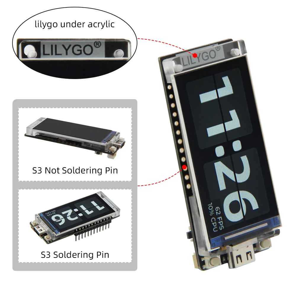 LILYGO ®   T-Display-S3 ESP32- - Smart Home Esp32 recensione e prezzo