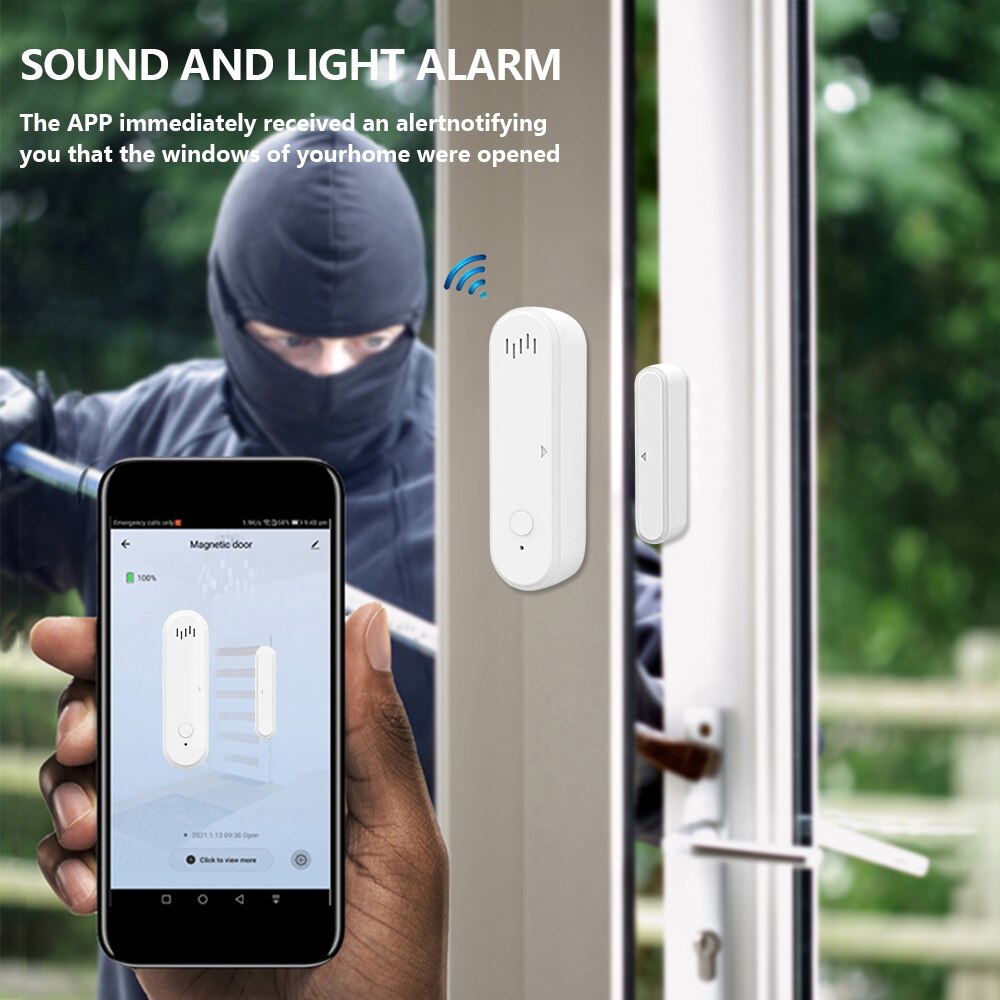 ONENUO Tuya Smart WiFi Door Se - Wireless Door Sensor recensione e prezzo