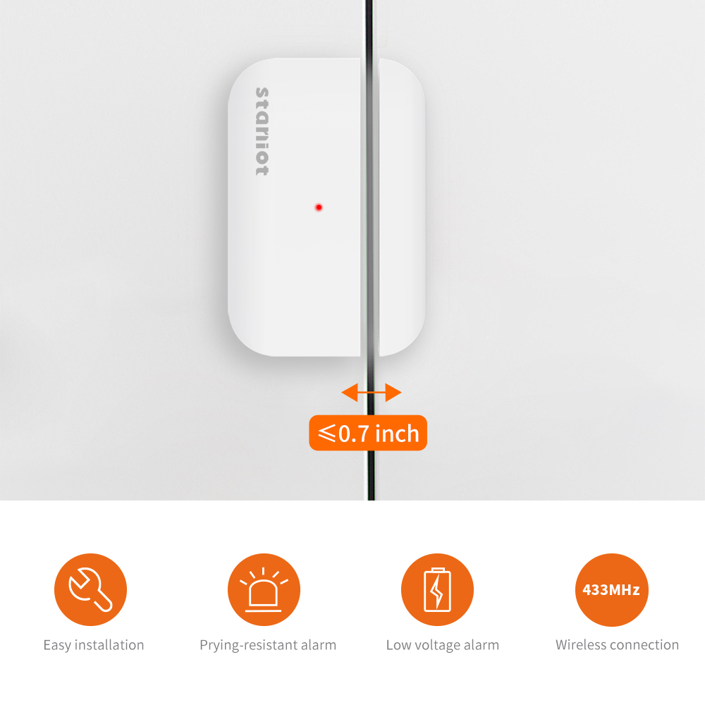 Staniot 5 anni di durata della - Wireless Door Sensor recensione e prezzo
