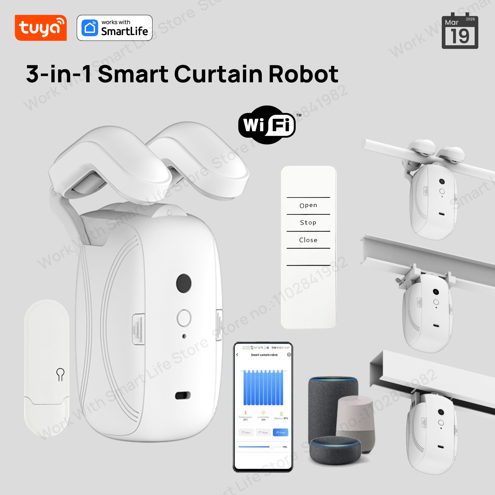 1/2 Pezzi Robot Tenda Intellig - Smart Home Gira recensione e prezzo