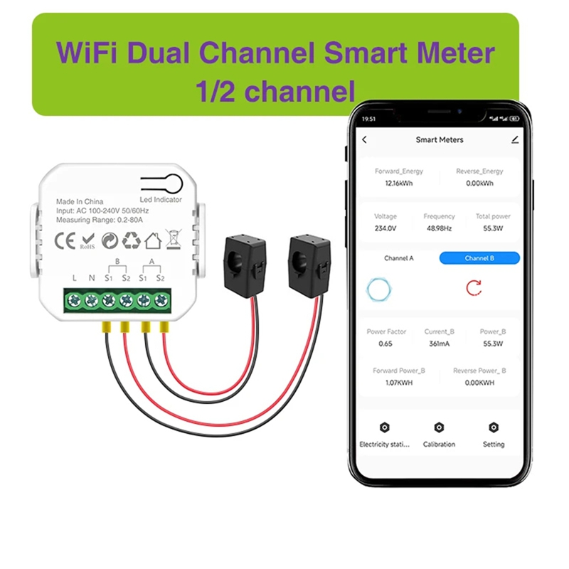 Misuratore di Potenza Smart Wi - Smart Home Tuya recensione e prezzo