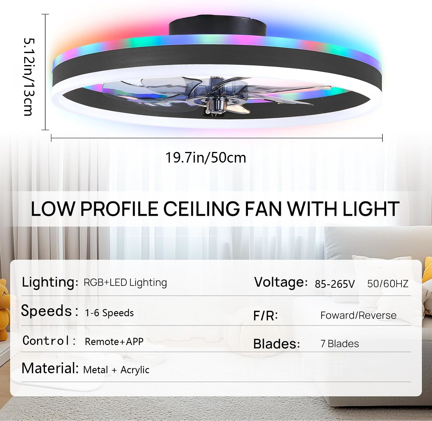 Ventilatore da soffitto intell - Smart Home Ventilation System recensione e prezzo