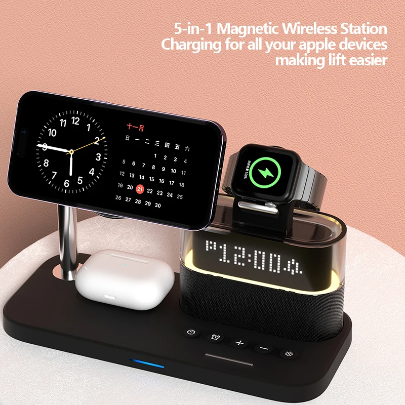 Nuovo Caricatore Wireless 5 in - Smart Night Light recensione e prezzo