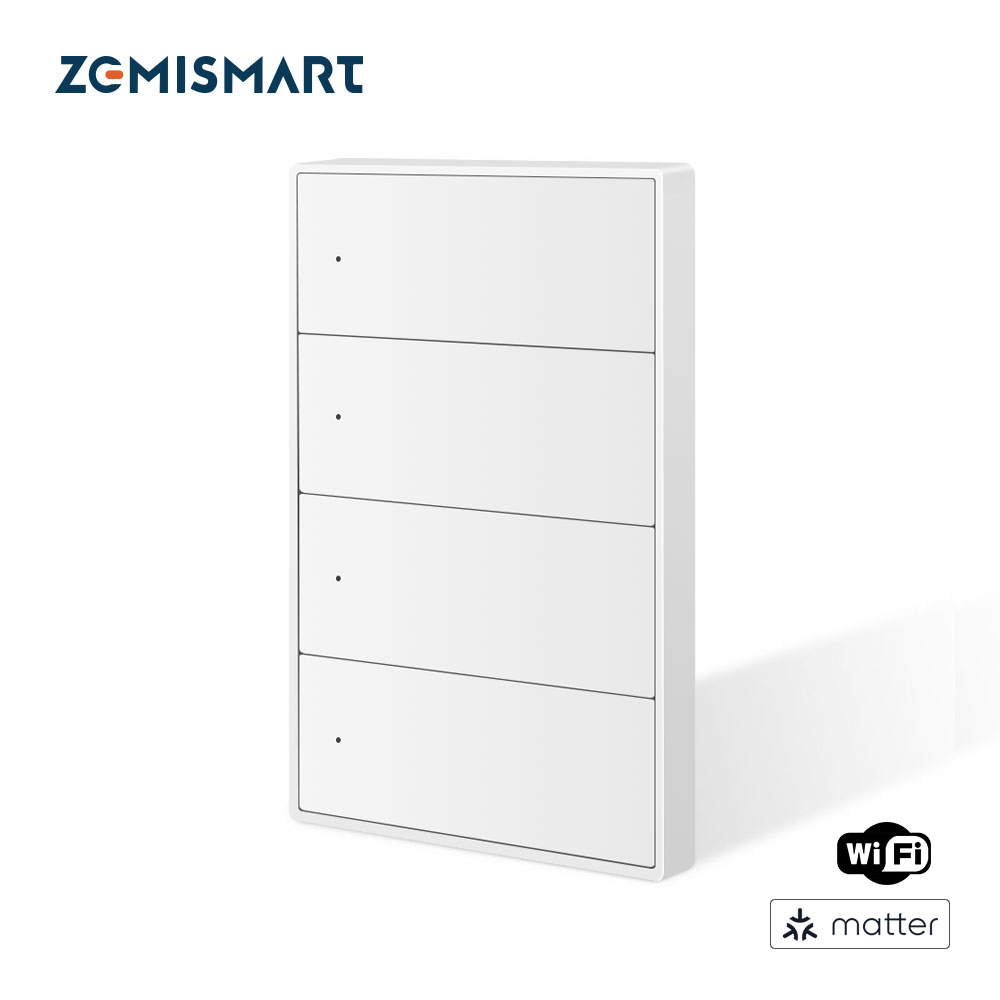 Zemismart Matter WiFi 1 2 3 4  - Smart Home Group recensione e prezzo
