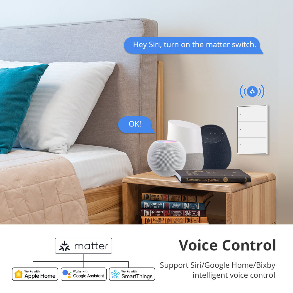 Zemismart Matter WiFi 1 2 3 4  - Smart Home Group recensione e prezzo