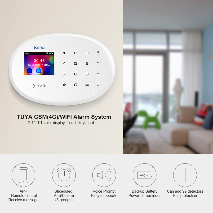 Kit Sistema di Allarme WIFI GS - Wireless Door Sensor recensione e prezzo