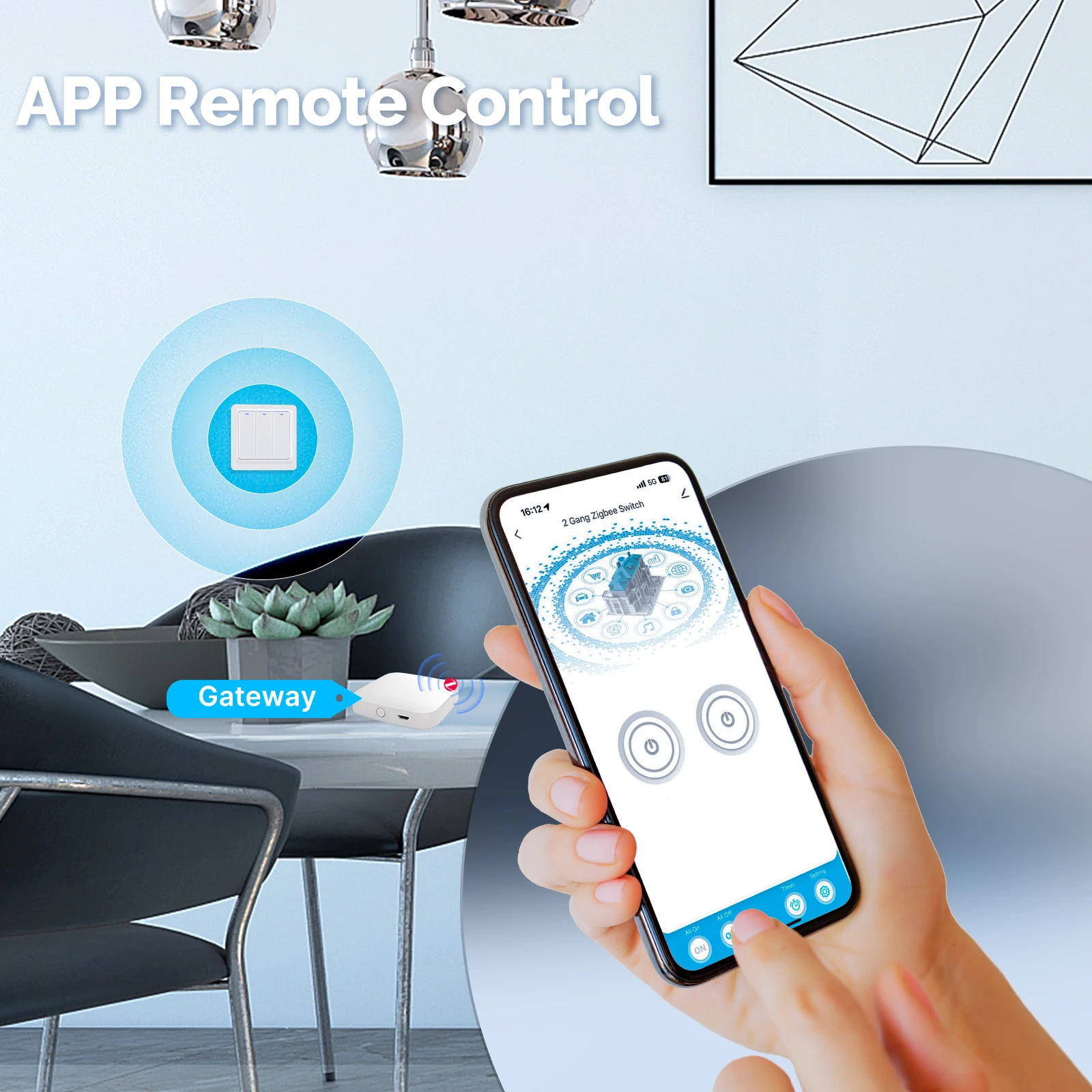 MOES ZigBee Smart Light Switch - Smart Home Tuya recensione e prezzo