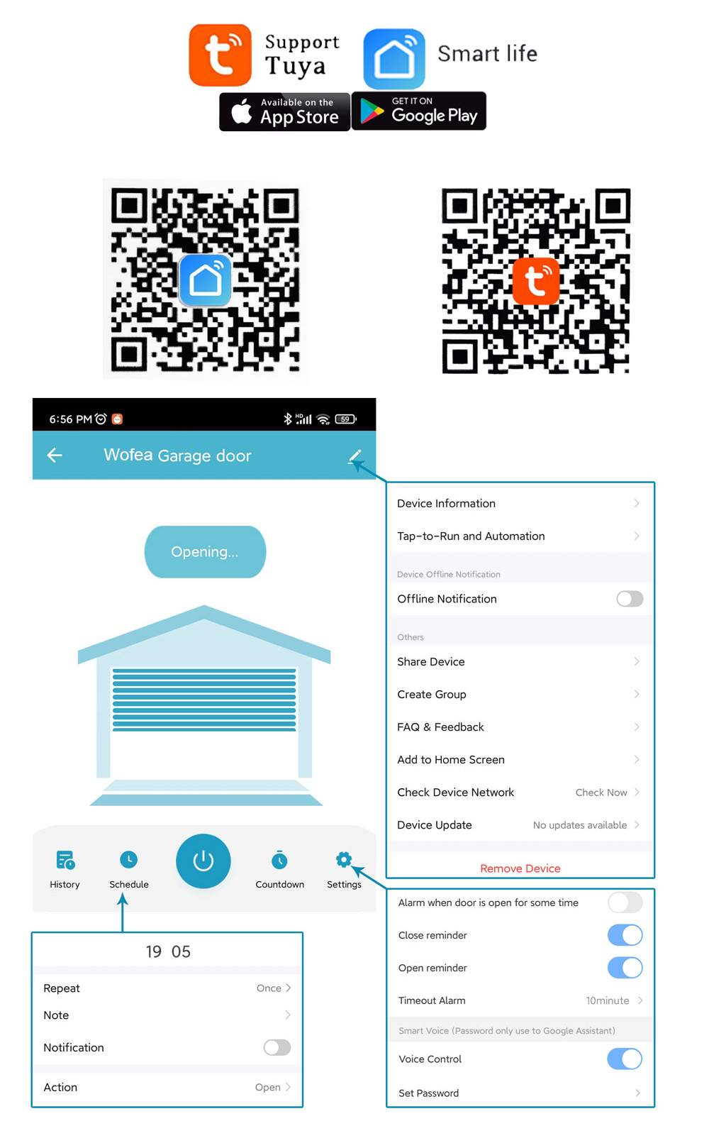 Wofea Tuya Smart WIFI 2.4G Apr - Smart Home Gira recensione e prezzo