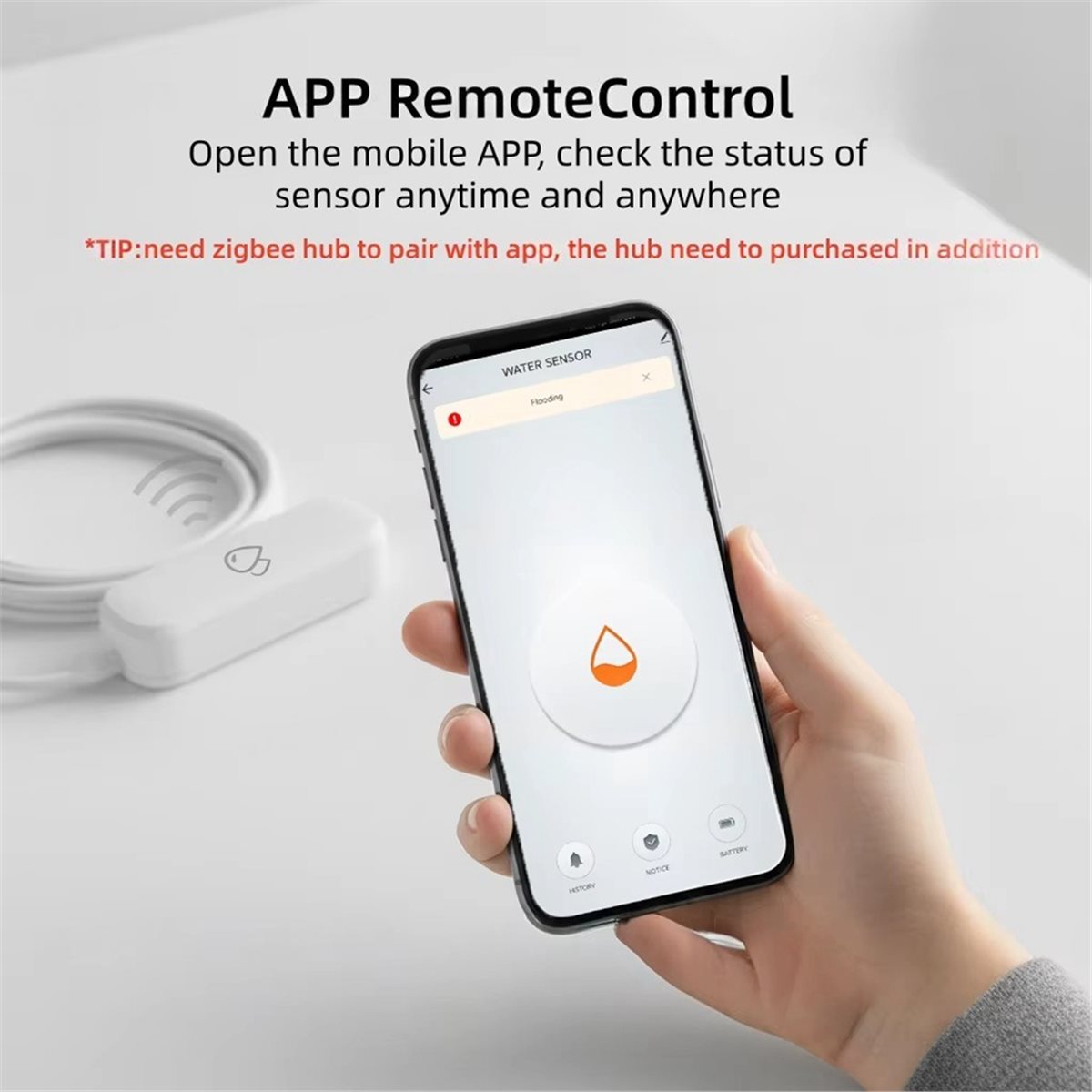 Sensore di perdite d'acqua com - Smart Home Tuya recensione e prezzo